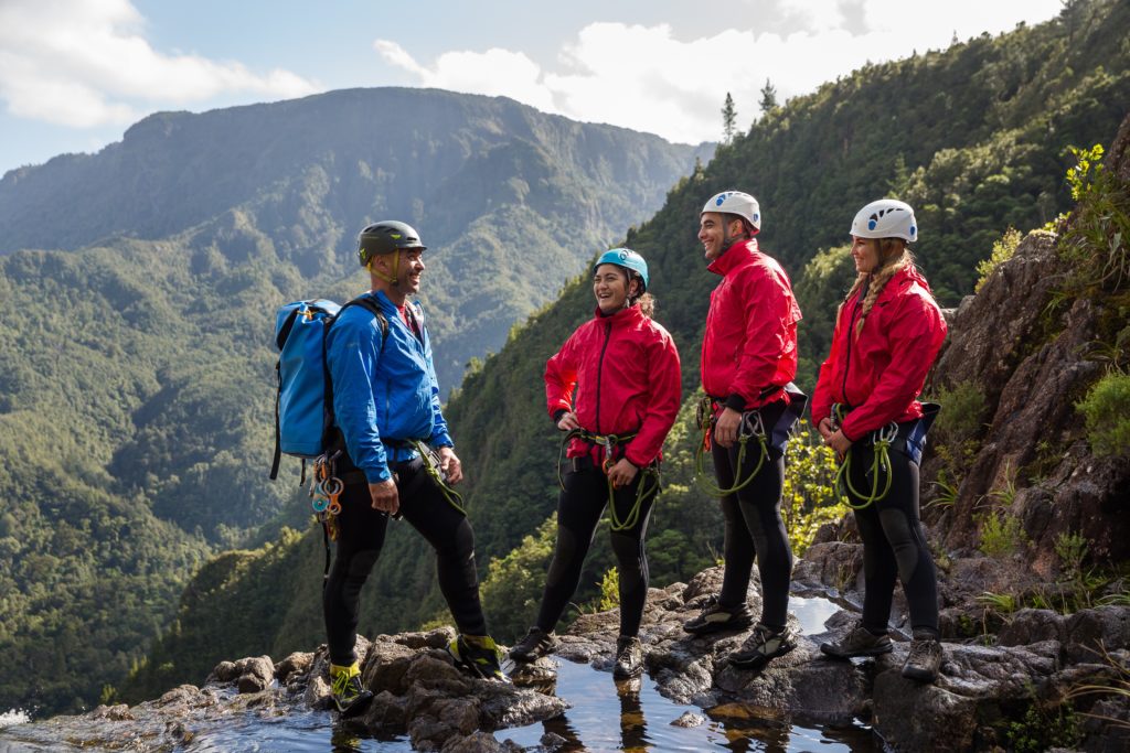 CanyoNZ - canyoning in NZ makes an awesome experience birthday present