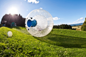 Take on the Famous ZORB Tracks