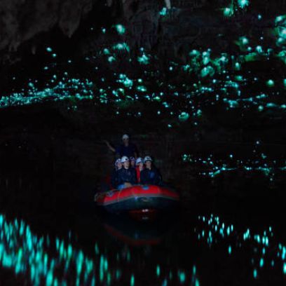 Chuffed underground cave glow worm experience gift present
