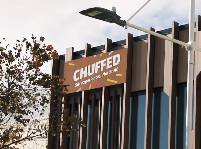 Chuffed Gifts office in downtown Tauranga New Zealand