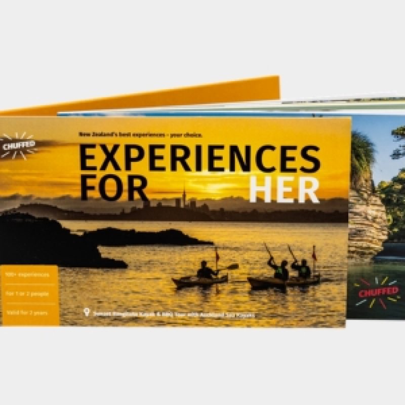 Chuffed Gift for her woman lady wife girlfriend mum mother experience gift