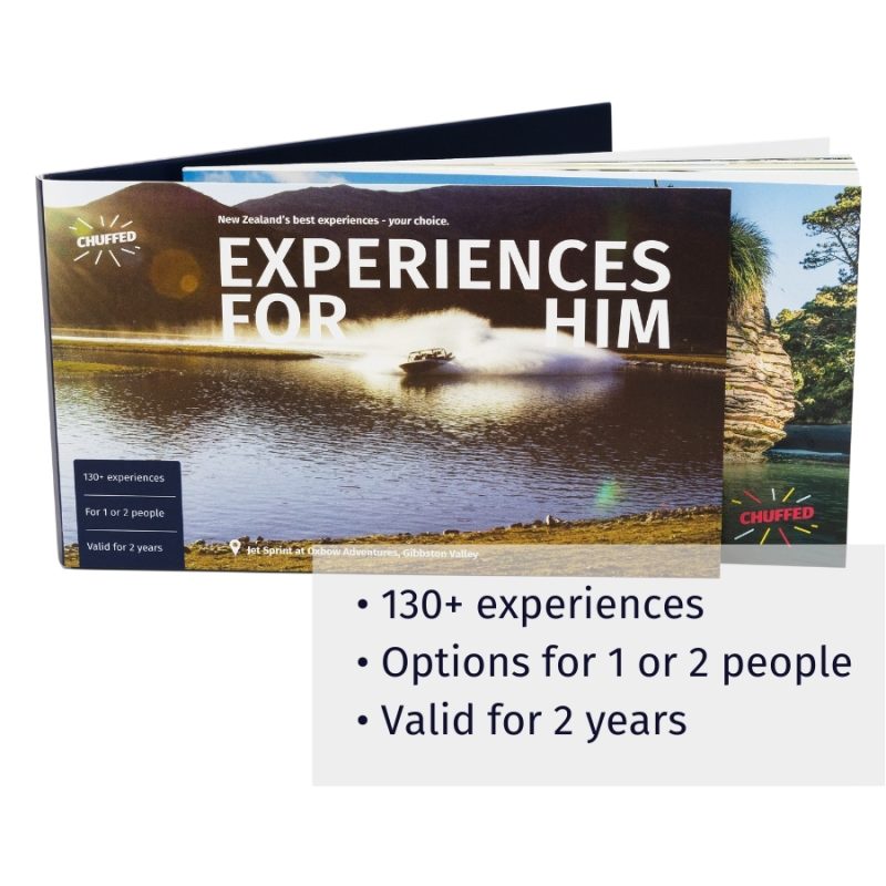 Experience Gift for guy man male husband boyfriend dad father