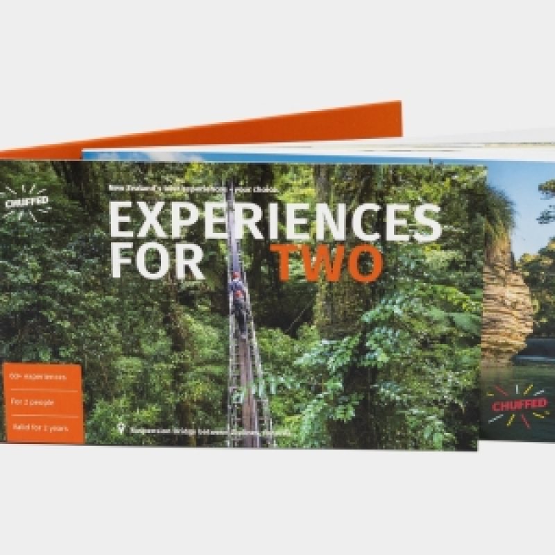 Experience gift for two, couples, married, anniversary, wedding, romantic