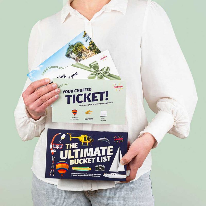 The Ultimate Bucket List Experience Gift Box from Chuffed